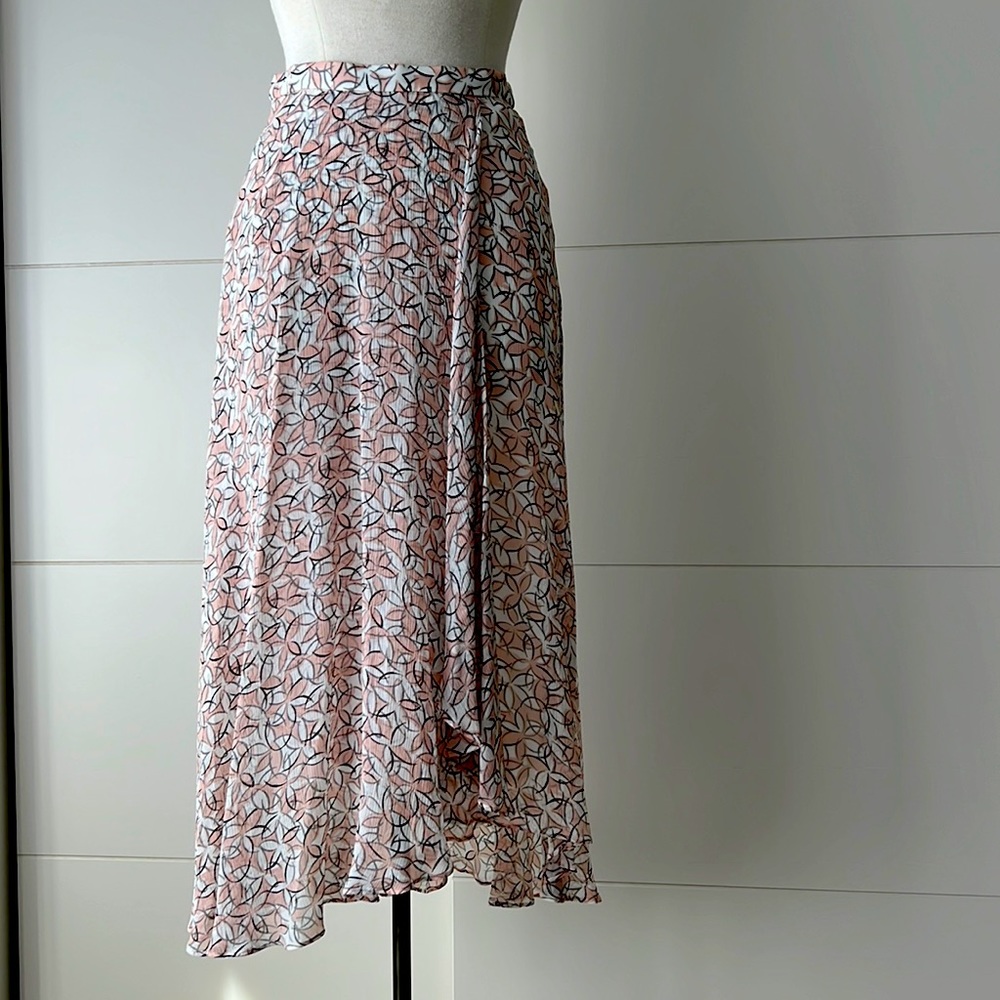 LK Bennett Silk Karo Skirt